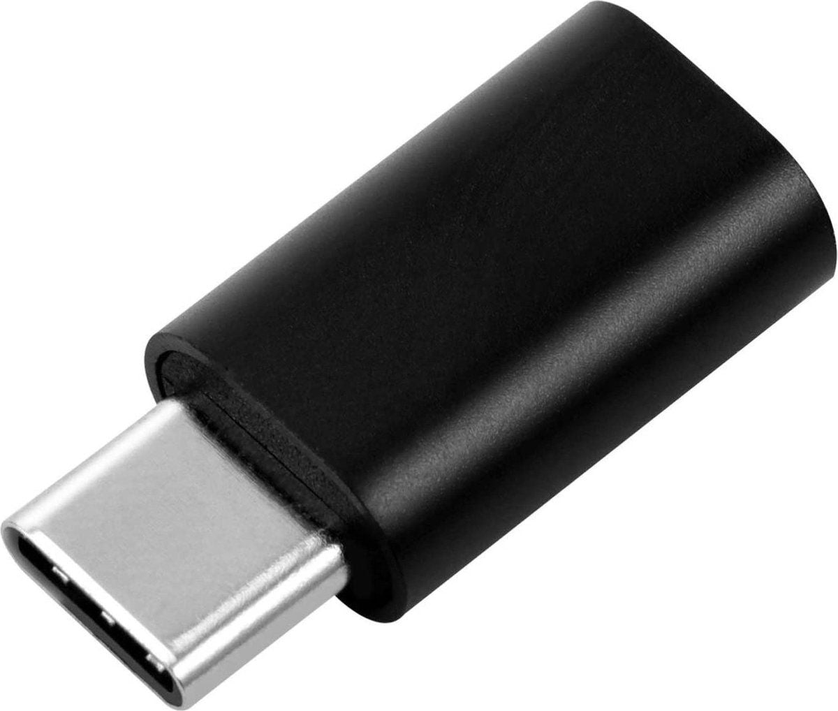 Kabeladapter Lightning F - usbC M zwart - afbeelding 2