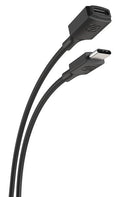 Verlengkabel usbC M - usbC F Scosche 1 8m - Black