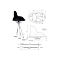 Combi antenne AM/FM / DAB (Shark) Din M / SMB F 5mtr
