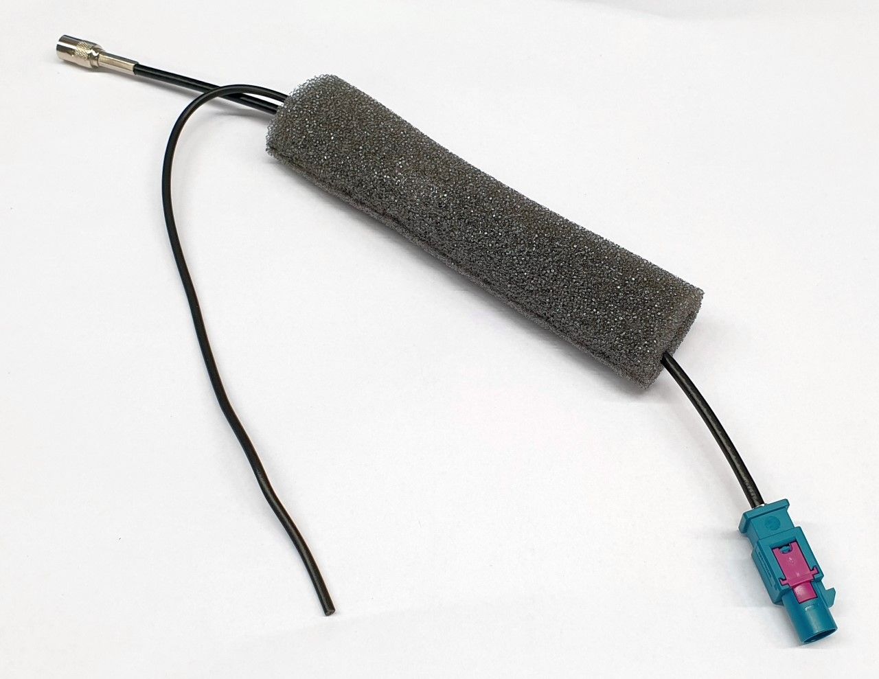 adapterkabel 20cm SMB F - Fakra M 12v Fantoom voeding DAB