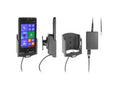 Nokia Lumia 820 Actieve houder met vaste voeding. Let op: Uitlopend artikel, Kan niet retour!
