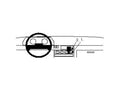 ProClip - Renault Clio I 1991-1998 Center mount. LET OP: UITLOPEND ARTIKEL, KAN NIET RETOUR!