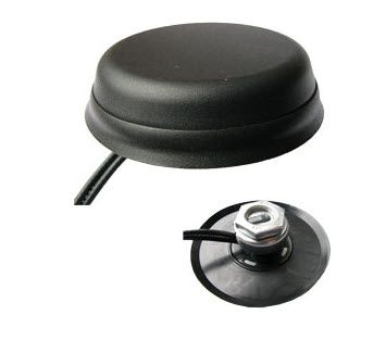 Combi antenne GPS/GSM externe schijf 2x 0 7mtr Fakra C-D