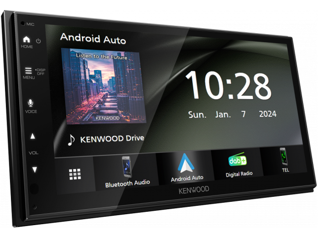 Kenwood DMX5023DABS - Multimediasysteem - 6.8" touchscreen - Apple Carplay en Android Auto - Default Title