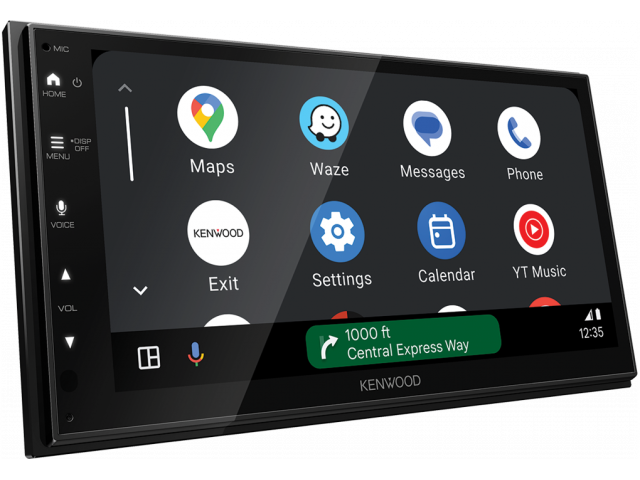 Kenwood DMX5623DABS - Multimediasysteem - 6.8" touchscreen -Draadloze Apple Carplay en Android Auto - Default Title