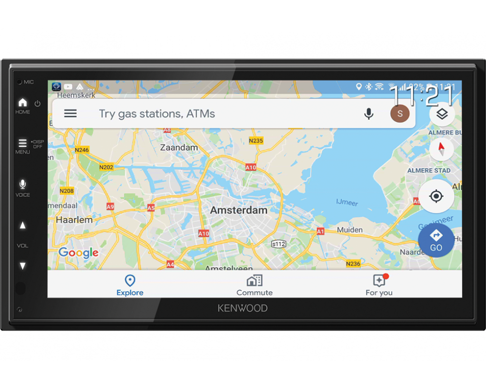 Kenwood DMX5623DABS - Multimediasysteem - 6.8" touchscreen -Draadloze Apple Carplay en Android Auto afbeelding 8
