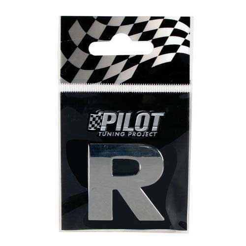 3D LETTER CHROOM – *R* 28mm dikte