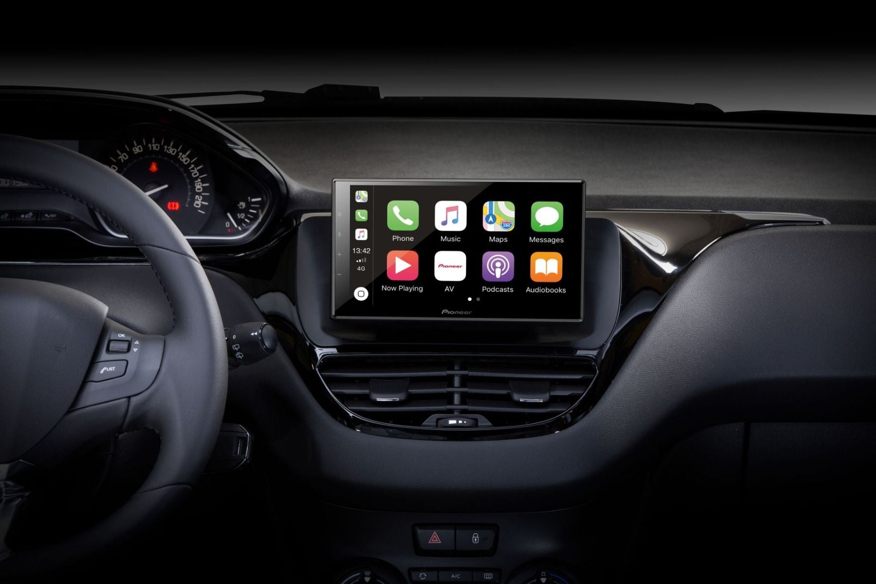 Pioneer SPH-EVO64DAB-208 1-DIN receiver 6 8 CarPlay/DAB"
