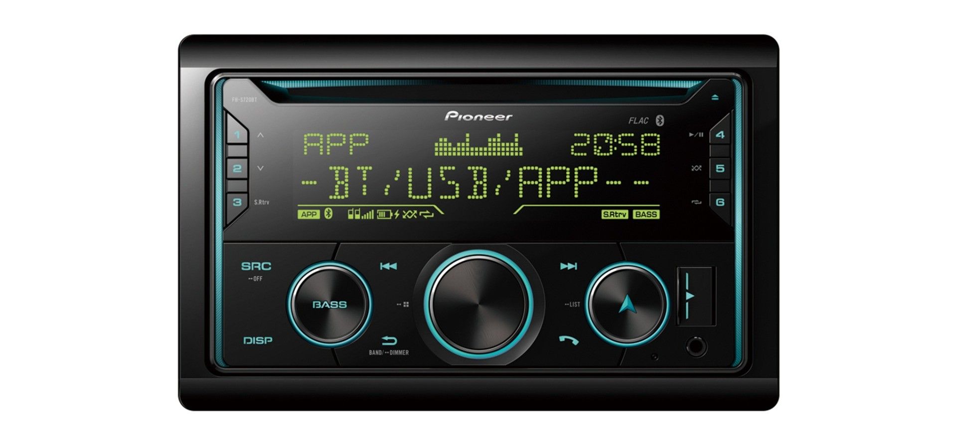 Pioneer FH-S720BT Receiver 2-DIN