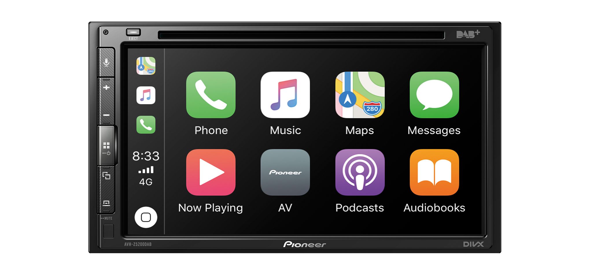 Pioneer AVH-Z5200DAB 2DIN 6.8 Multimedia Receiver"