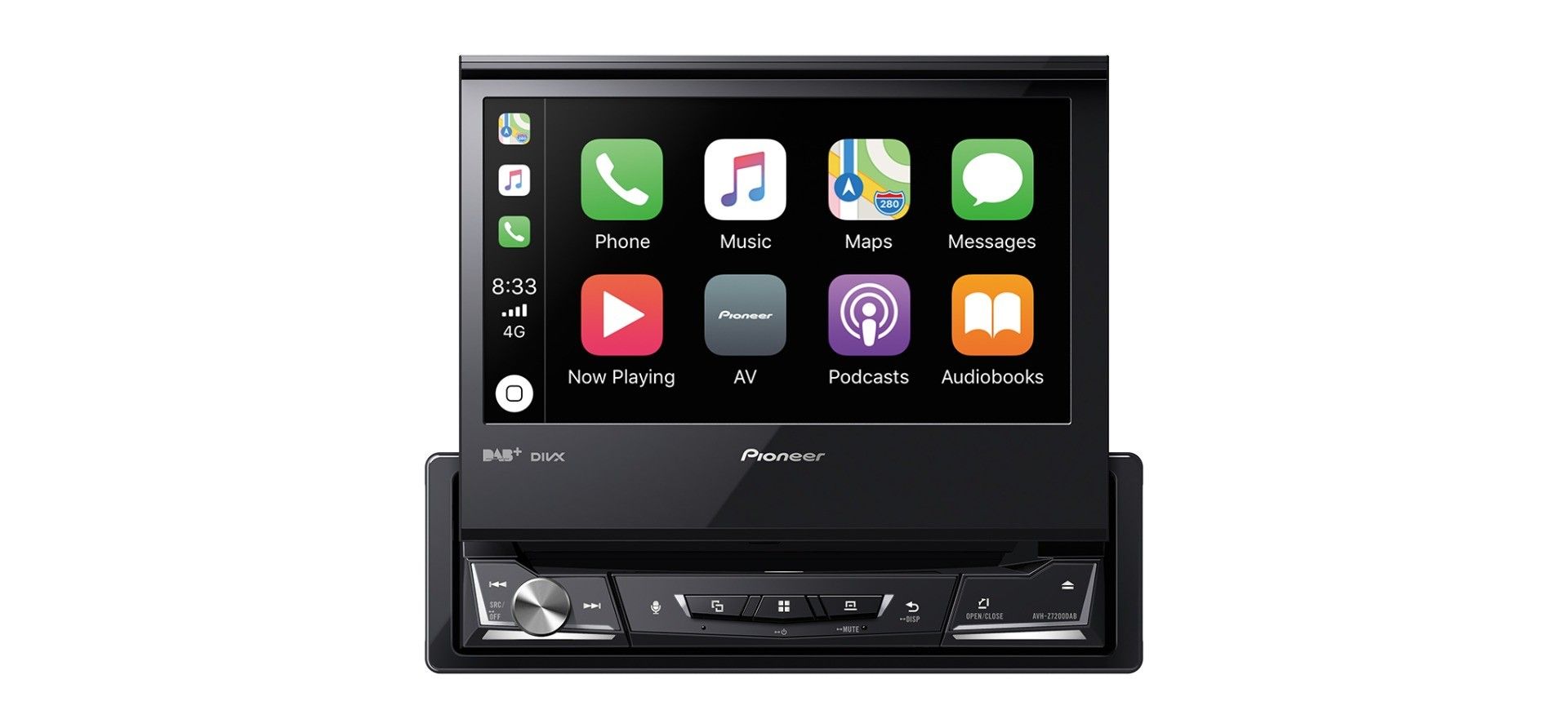Pioneer AVH-Z7200DAB 1DIN 7 Multimedia Receiver"