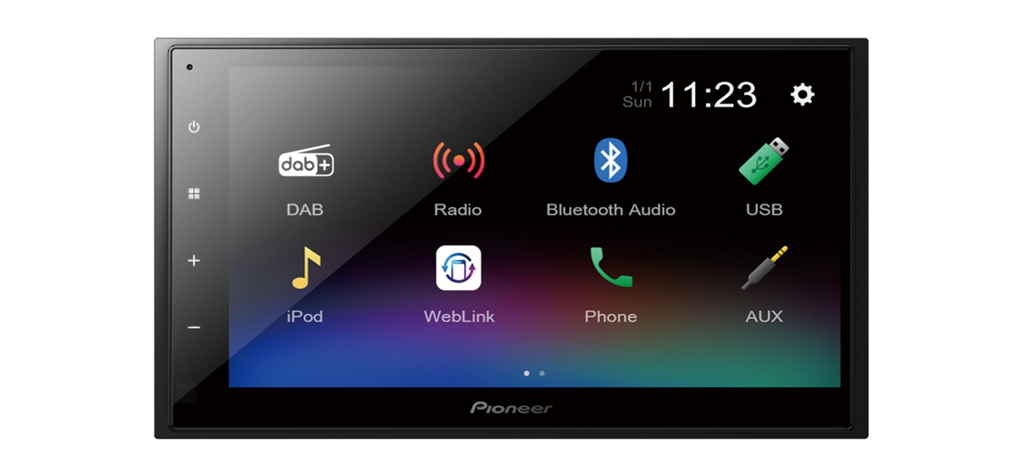 Pioneer DMH-A340DAB  2DIN 6.8 Mechafree Multimedia"