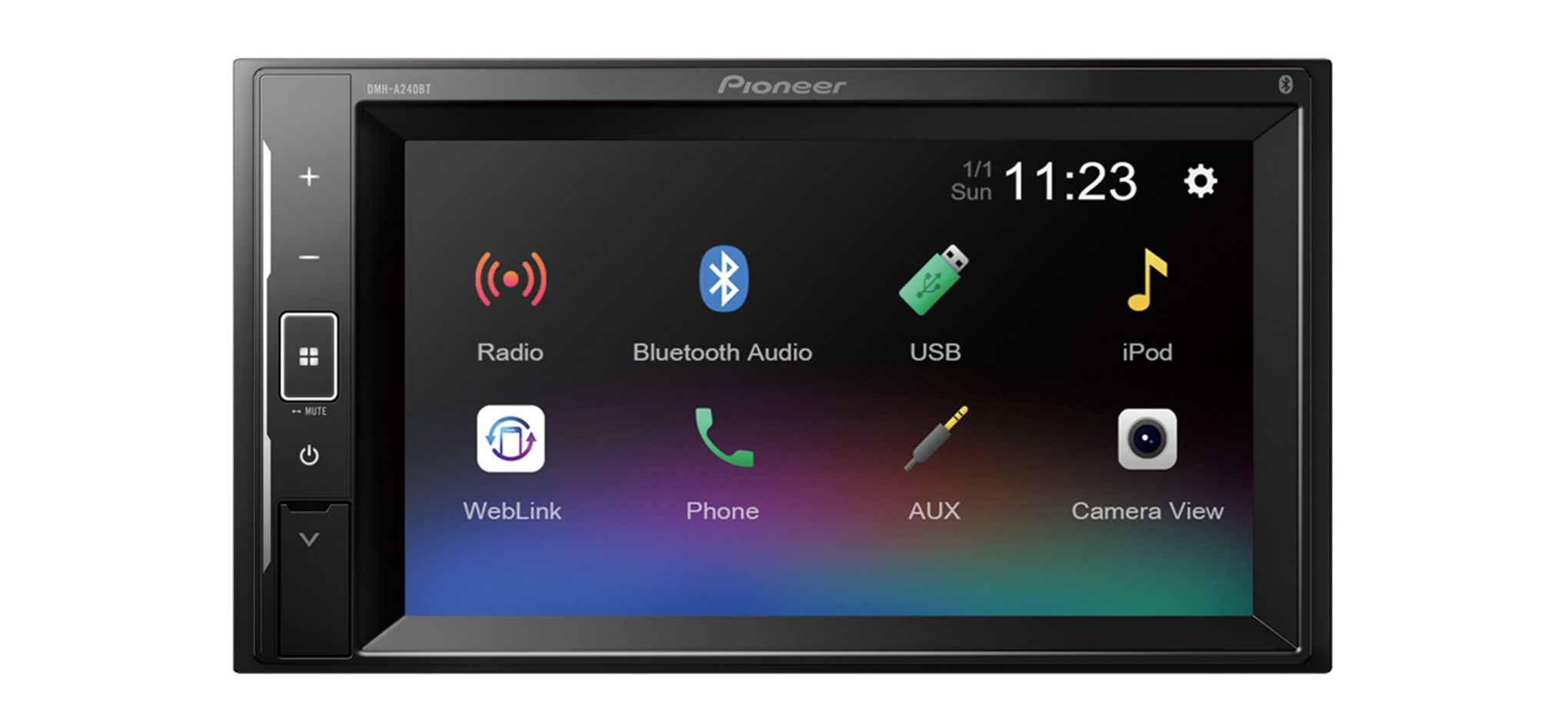 Pioneer DMH-A240BT  2DIN 6.2 Mechafree Multimedia"