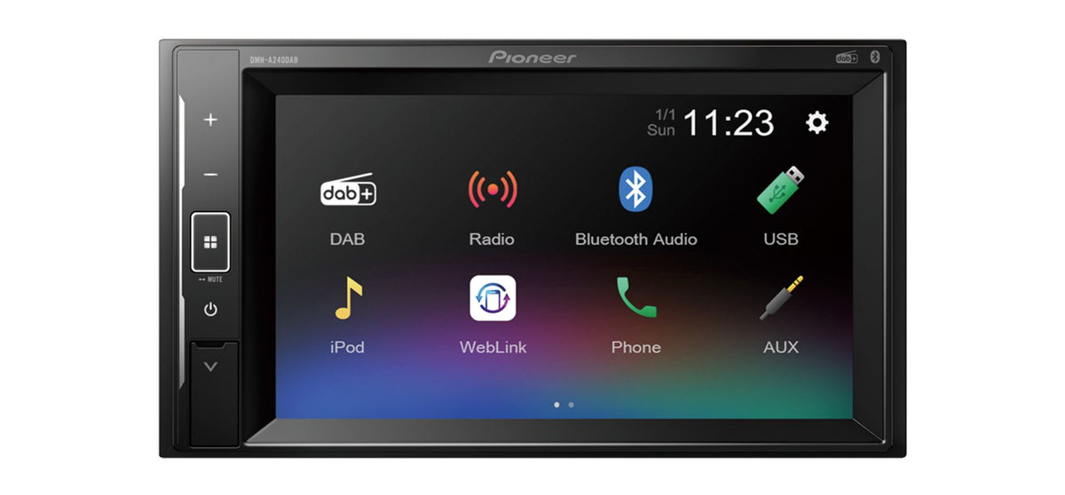 Pioneer DMH-A240DAB  2DIN 6.2 Mechafree Multimedia"