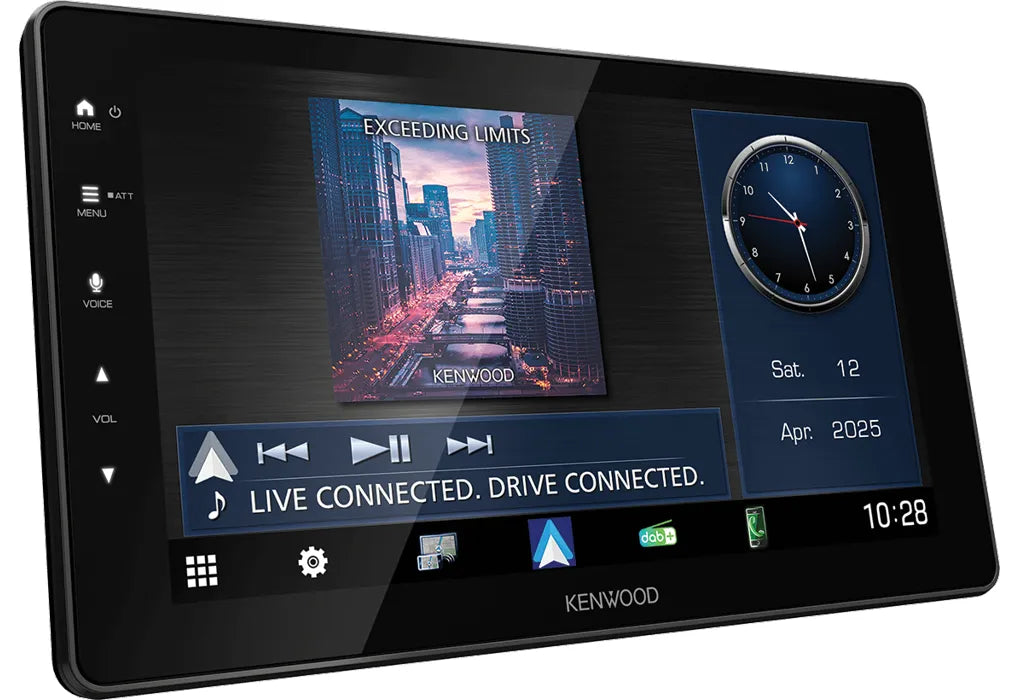 Kenwood DMX-F920DS 9" met zwevend HD touchscreen