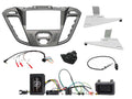 2DIN KIT Ford Transit Custom 12-16 Zilver incl ford knop