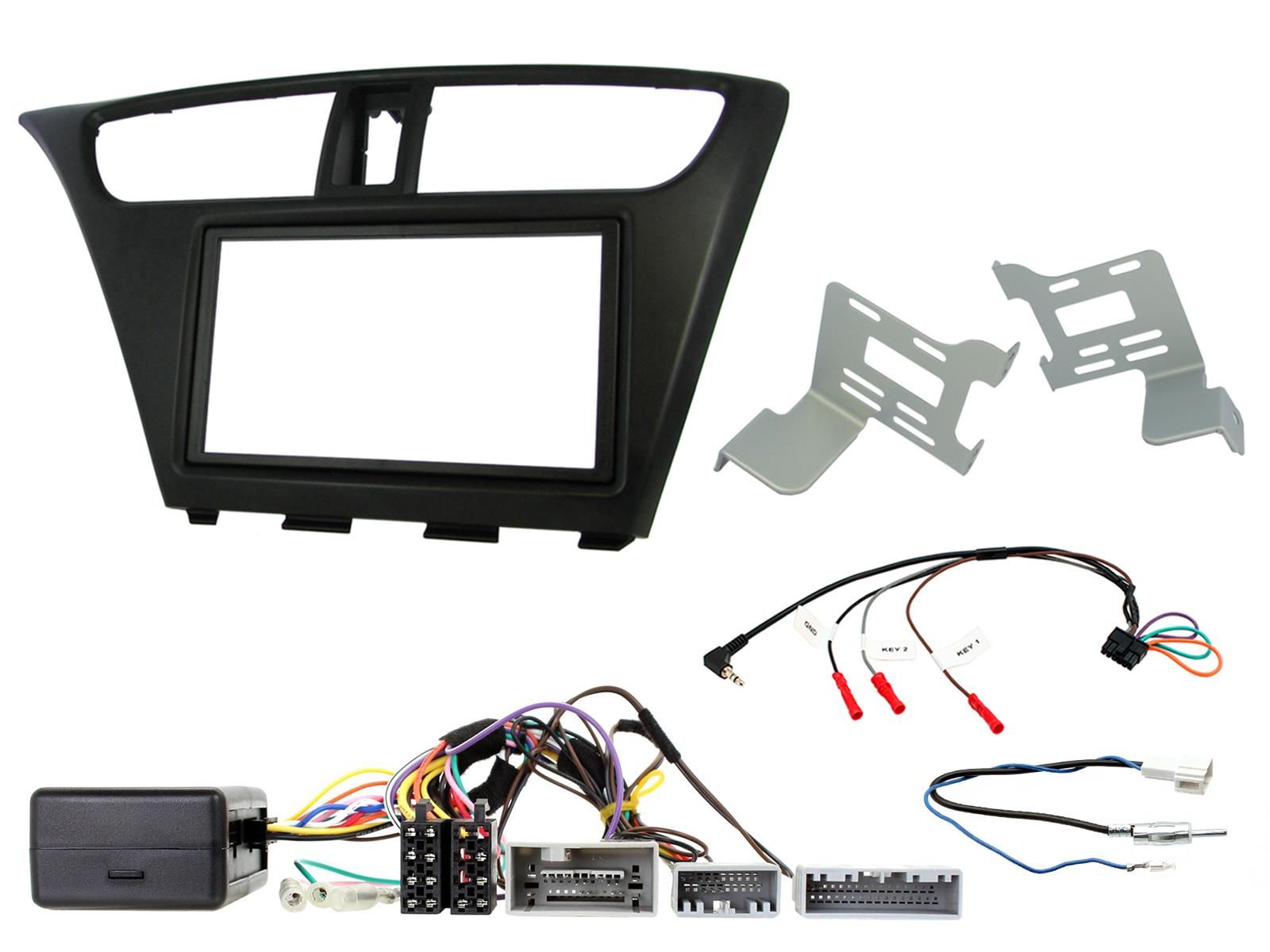 2DIN KIT Honda Civic Hatchback 12-15 LHD