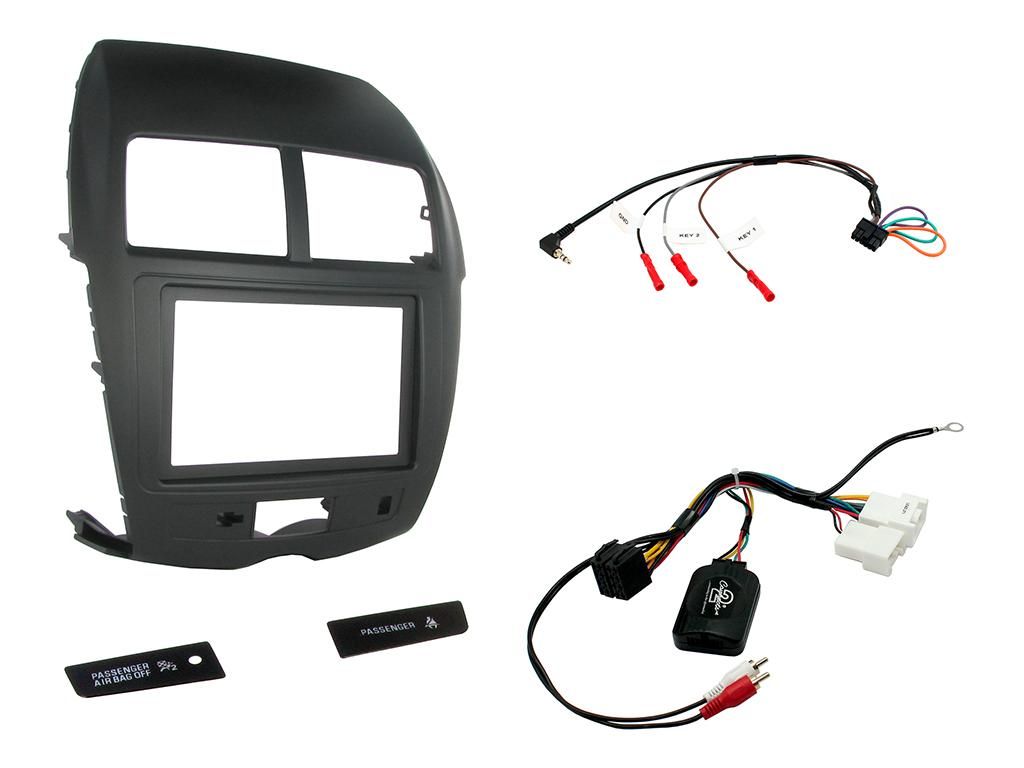 2DIN KIT Mitsubishi ASX 10-14