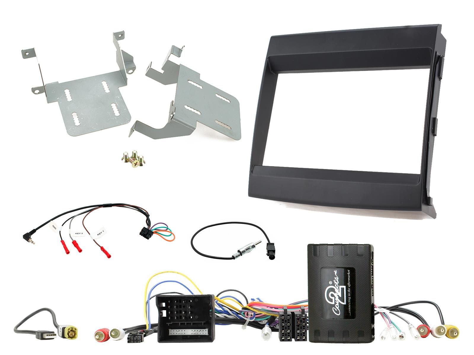 2DIN KIT Porsche Cayenne 11-16 + pdc image/cam retention