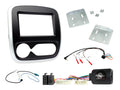 2DIN KIT Renault Trafic 17-19 auto airco  zilver/zwart