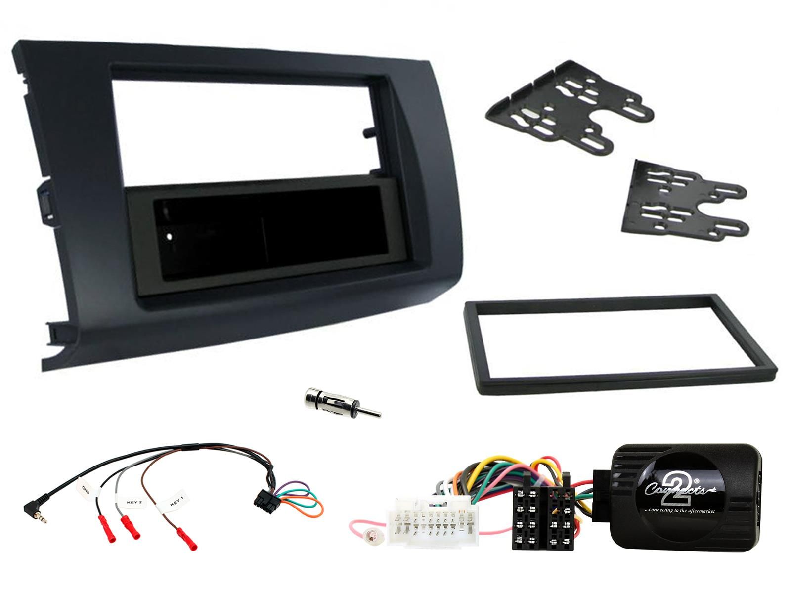 2DIN KIT Suzuki Swift 05-10 zwart