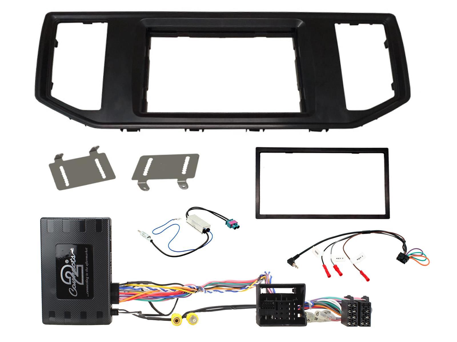 2DIN KIT VW Crafter 17-  Man TGE 17- met OEM 8-"