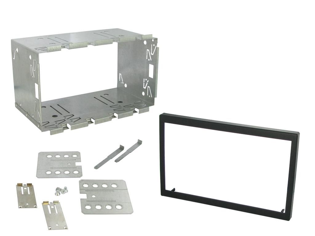 2-DIN frame Universeel metalen kist 113 X 183 5mm