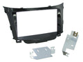 2-DIN frame Hyundai i30 12-16  Piano zwart