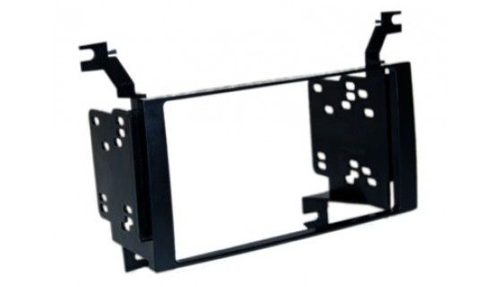 2-DIN frame Hyundai Santa Fe 06-12  zwart