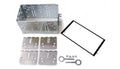 2-DIN frame Kia Sorento 06-09  zwart