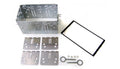 2-DIN frame Kia Sportage 08-10  zwart