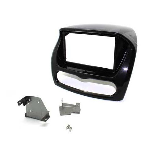 2-DIN frame Citroen C-Zero  Mitsubishi iMIEV 10- piano zwart