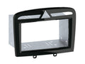 2-DIN frame Peugeot 308 08-14 met sleuven  piano zwart