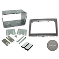 2-DIN frame Porsche 911 (997) Boxster 04-08 antraciet/zilver