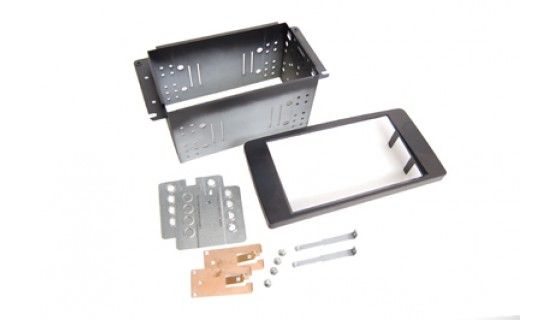2-DIN frame MAN TGX 07-  zwart