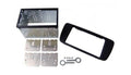 2-DIN frame Seat Ibiza 08-14 metaal  zwart-metallic