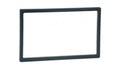 2-DIN frame Universeel rand 117x188 5mm -97x173.5mm zwart