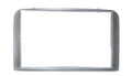 2-DIN frame Alfa 147 00-10 zilvergrijs licht