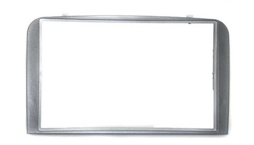 2-DIN frame Alfa 147 00-10 zilvergrijs licht