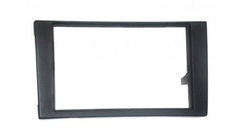 2-DIN frame Audi A4 00-08 Seat Exeo 08-13 zwart