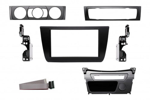2-DIN frame BMW 1-serie 07-14 met man/auto airco Kit