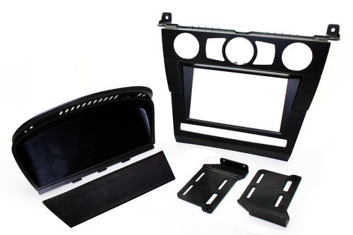 2-DIN frame BMW 5-serie (E60 non LCI model) 03-07 zwart
