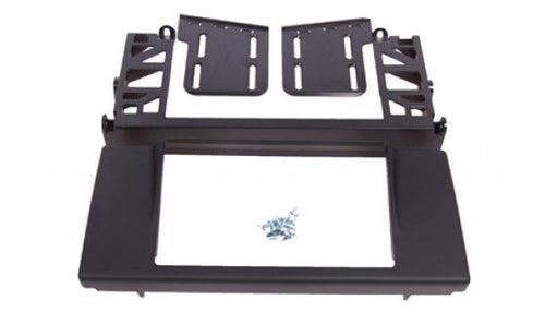 2-DIN frame BMW 5-serie E39 95-04 LR Range Rover 02-05 zwart
