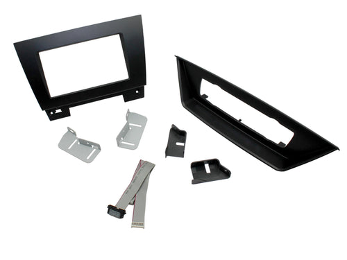 2-DIN frame BMW X1-serie (E84) 09-15  zwart