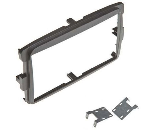 2-DIN frame Dacia Duster  Logan  Sandero  Dokker 12-17 grijs