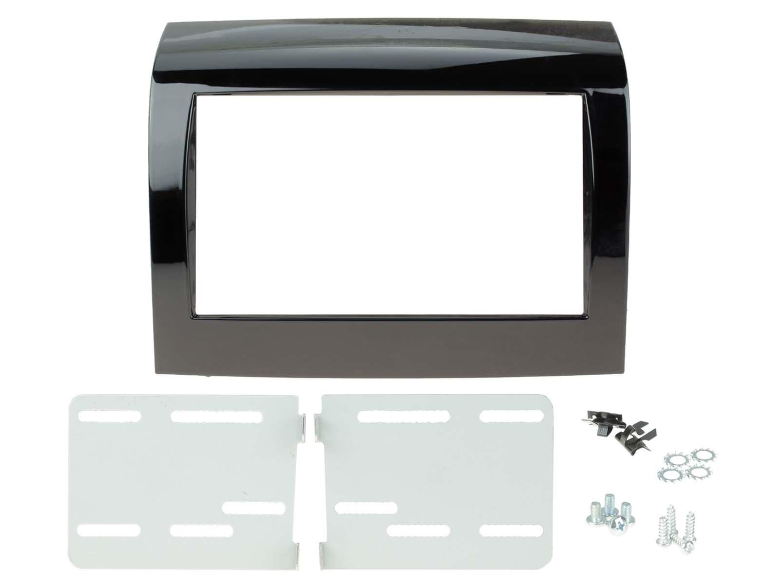 2-DIN frame Citroen Jumper  Ducato  Boxer 14- piano zwart