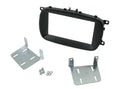 2-DIN frame Fiat 500X 15-21  max 145 mm diepte  zwart