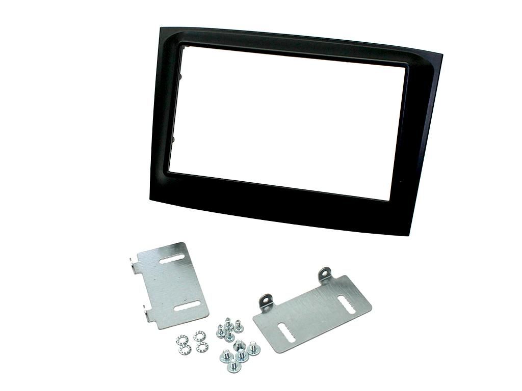 2-DIN frame Fiat Doblo  Opel Combo 15- zwart