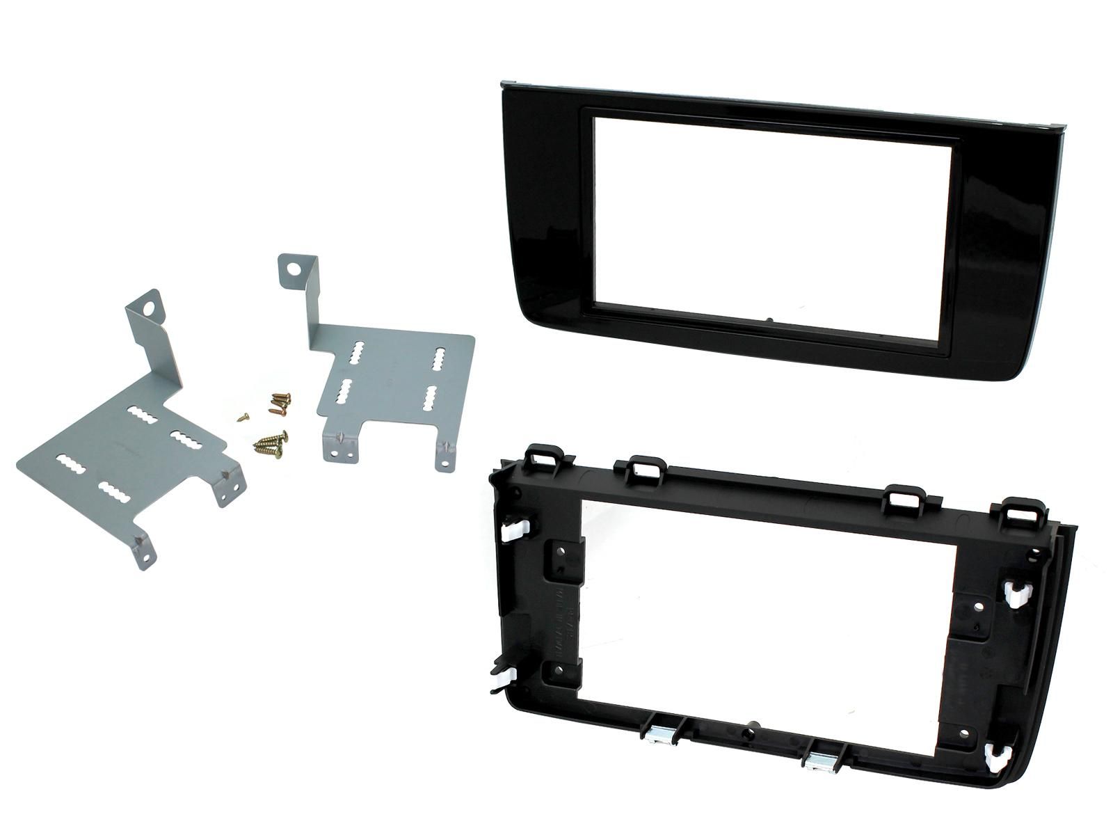 2-DIN frame Honda CR-V 17-22 zwart