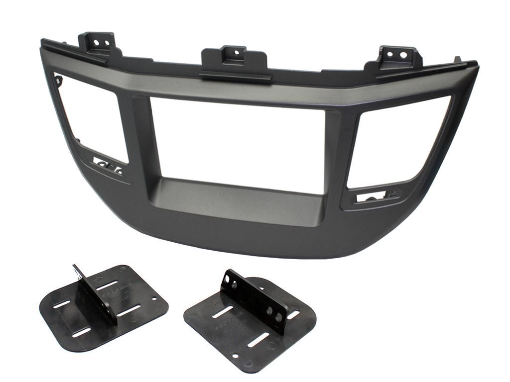 2-DIN frame Hyundai Tucson 15-19  zilver